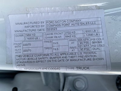2023 Ford F-450 DRW CREWCAB SUPERDUTY XLT 4WD 10FT CONTRACTOR