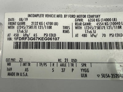 2019 Ford Super Duty F-350 DRW XL