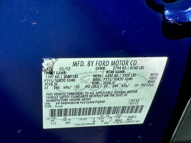 2013 Ford Explorer XLT 4WD