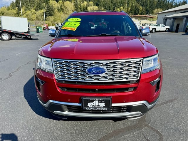 2018 Ford Explorer Platinum 4WD