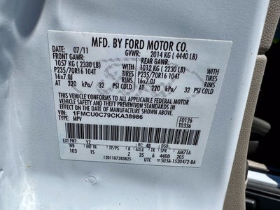 2012 Ford Escape XLS