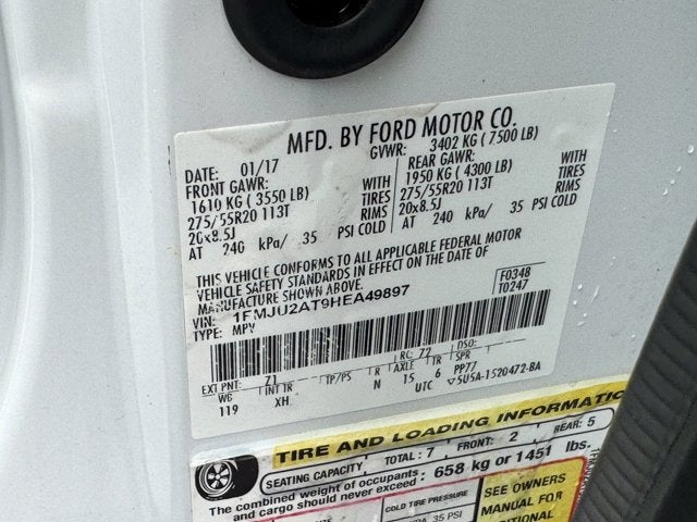 2017 Ford Expedition Limited 4WD