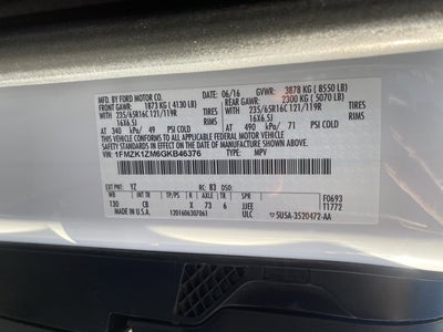 2016 Ford Transit Wagon XL 8 pass