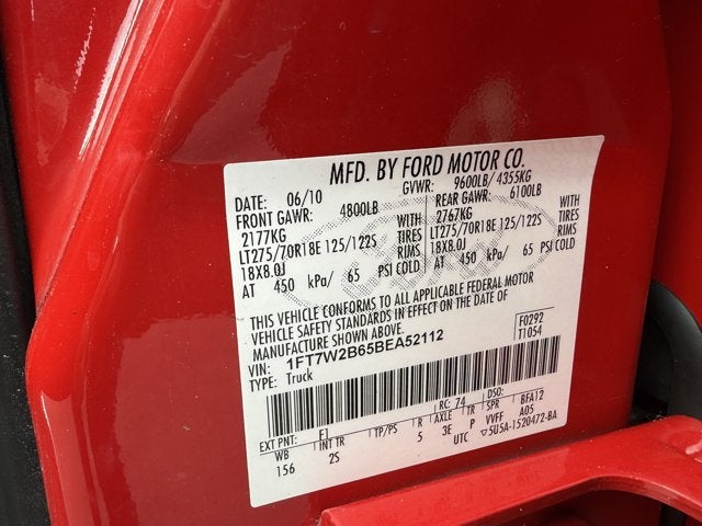 2011 Ford Super Duty F-250 SRW XLT 4WD