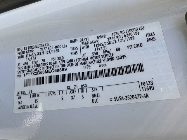 2021 Ford Super Duty F-250 SRW XL 4WD