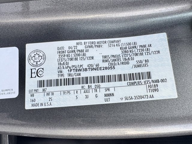 2022 Ford Super Duty F-350 SRW XLT 4WD