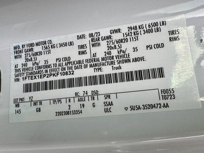 2023 Ford F-150 XL 4WD