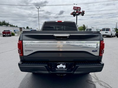 2016 Ford F-150 Platinum 4WD