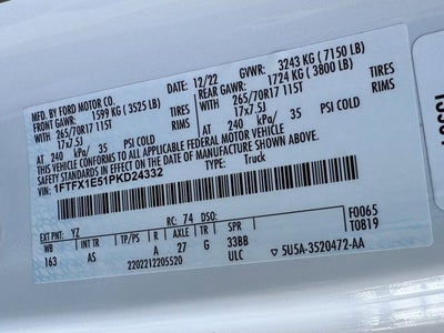 2023 Ford F-150 XL 4WD