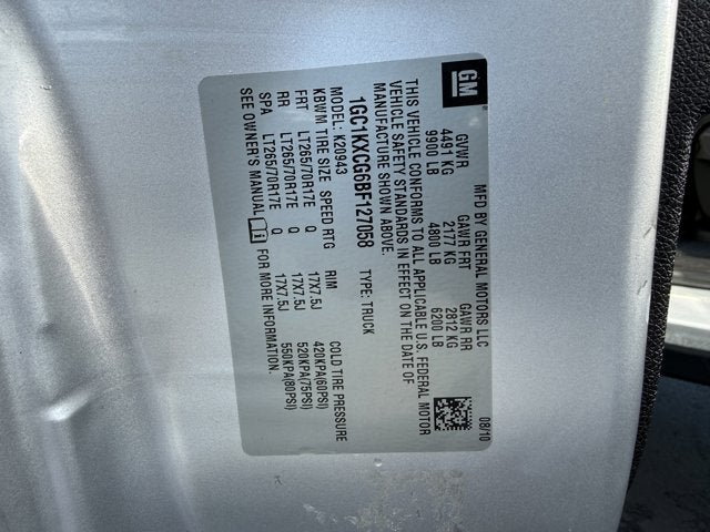 2011 Chevrolet Silverado 2500HD LT 4WD