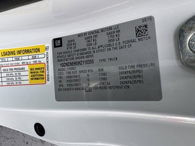 2017 Chevrolet Silverado 1500 Work Truck 2WD