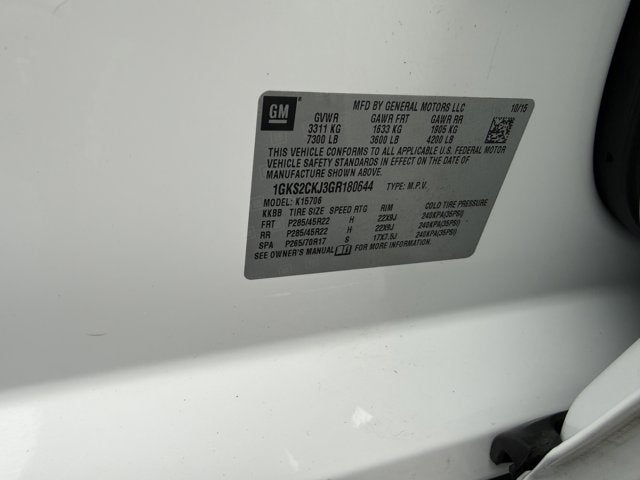 2016 GMC Yukon Denali 4WD