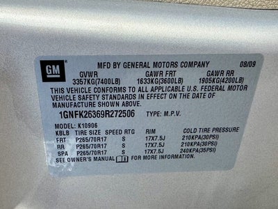 2009 Chevrolet Suburban LT w/1LT 4WD