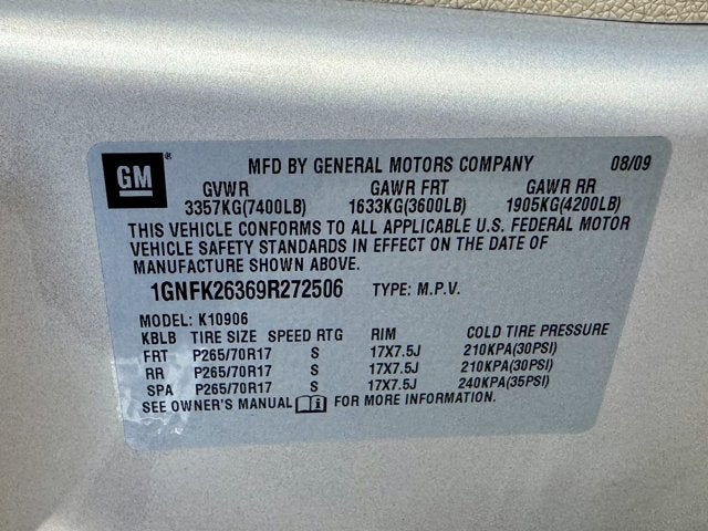 2009 Chevrolet Suburban LT w/1LT 4WD