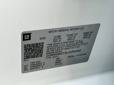 2020 Chevrolet Tahoe LT RST 4WD