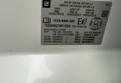 2017 Chevrolet Suburban LT