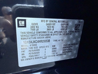 2017 Chevrolet Suburban Premier