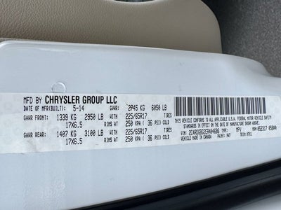 2014 Dodge Grand Caravan SE