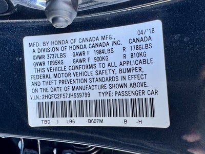 2018 Honda Civic Sedan LX