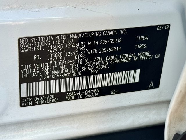 2019 Toyota RAV4 XLE Premium AWD