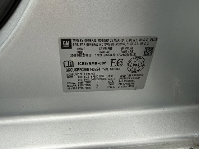 2014 Chevrolet Silverado 1500 LT