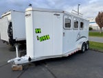 1999 Sooner 3 Horse Slant Horse Trailer