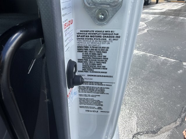 2018 ISUZU FTR Box Truck 24ft