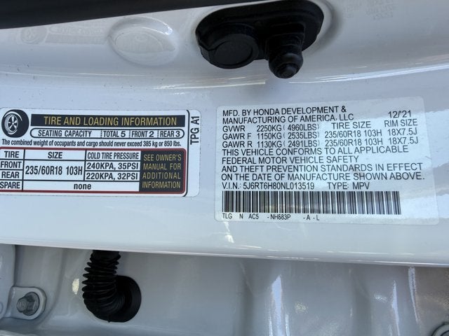 2022 Honda CR-V Hybrid EX-L AWD