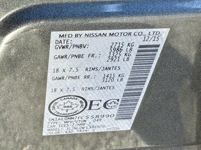 2015 INFINITI QX60 AWD