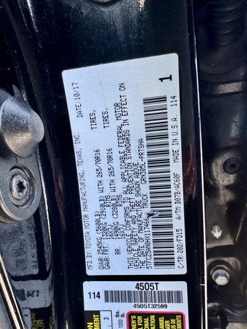 2017 Toyota Tacoma TRD Off Road 4WD