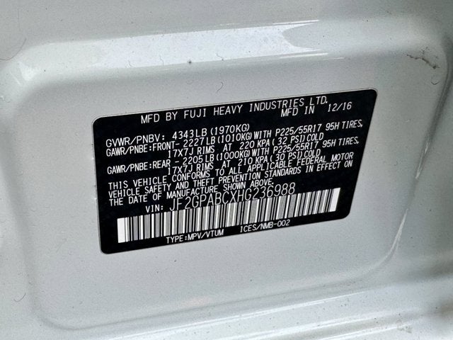 2017 Subaru Crosstrek Premium AWD