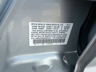 2012 Honda Fit Sport