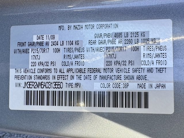 2010 Mazda Mazda CX-7 I Sport