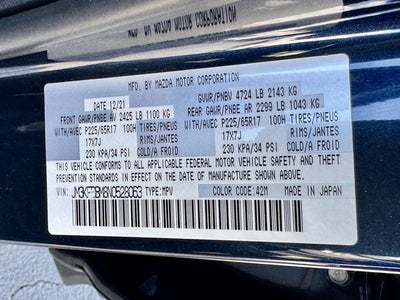 2022 Mazda Mazda CX-5 2.5 S Select Package AWD