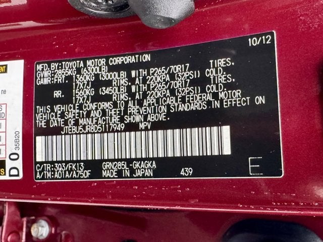 2013 Toyota 4Runner SR5 4WD