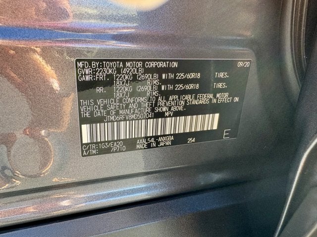 2021 Toyota RAV4 Hybrid Limited AWD