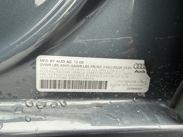 2009 Audi A4 2.0T Prestige